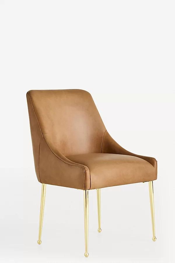 Elowen Leather Dining Chair - Image 0