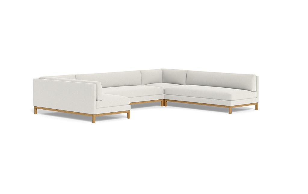 Jasper 4-Piece Corner Sectional Sofa with Left Chaise - Image 1