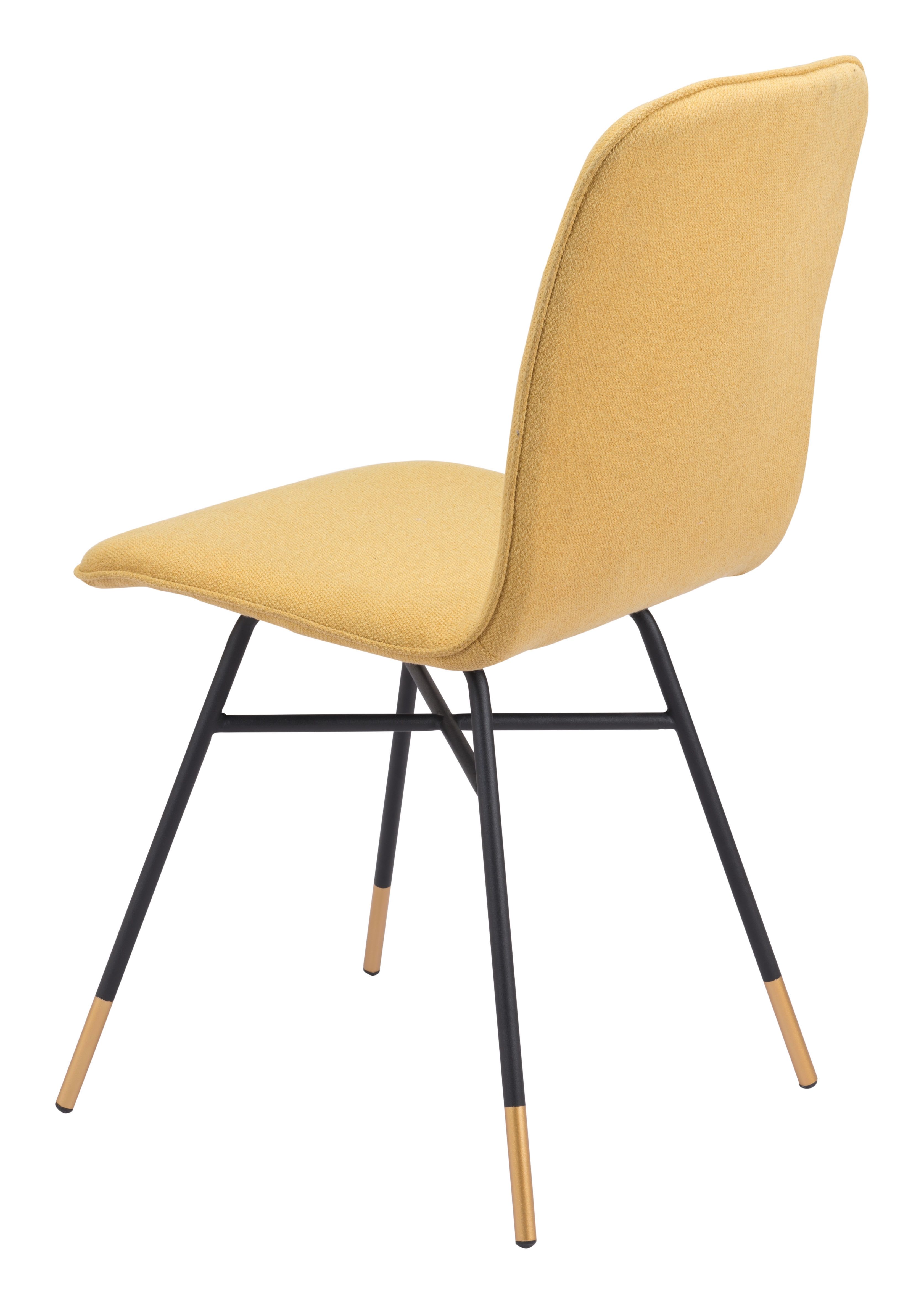 Var Dining Chair (Set of 2) Yellow - Image 4
