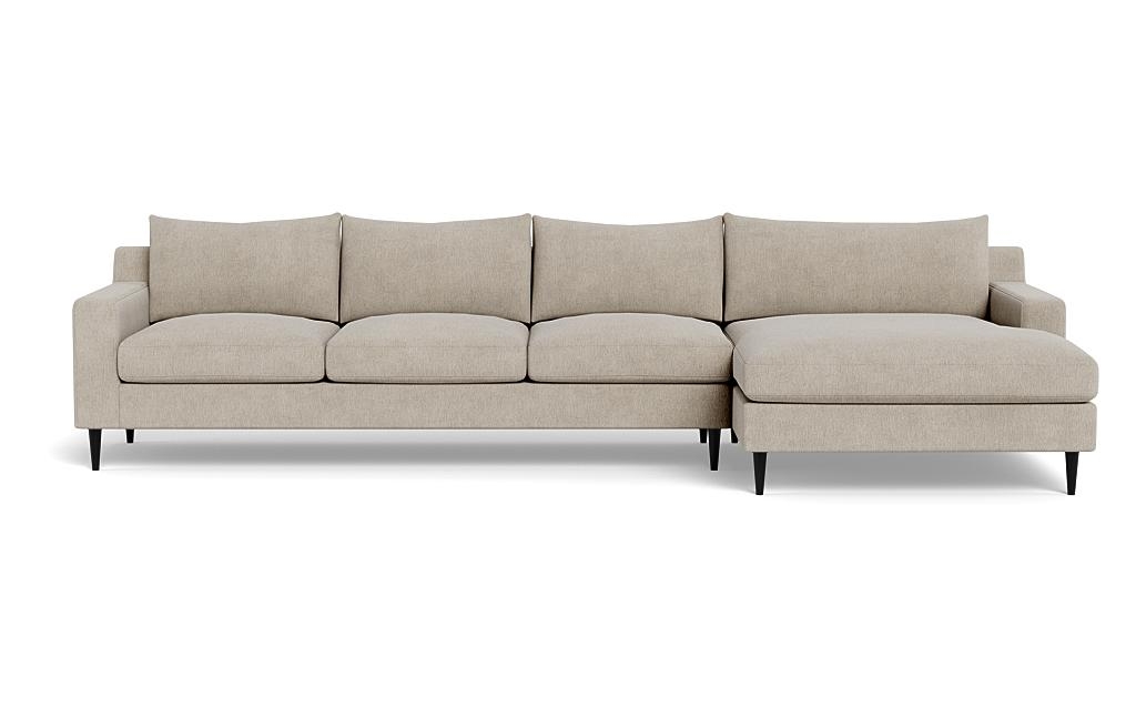 Sloan 4-Seat Right Chaise Sectional - Image 0
