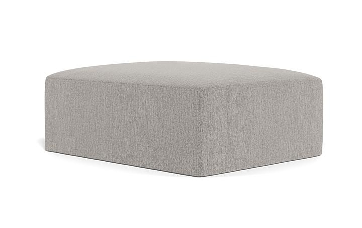 Simon Slipcovered Rectangular Ottoman - Image 2