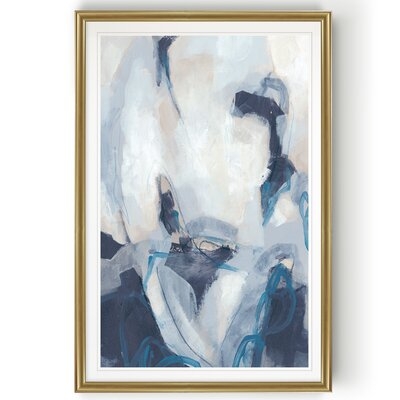 'Blue Process II' - Painting Print on Canvas - Image 0