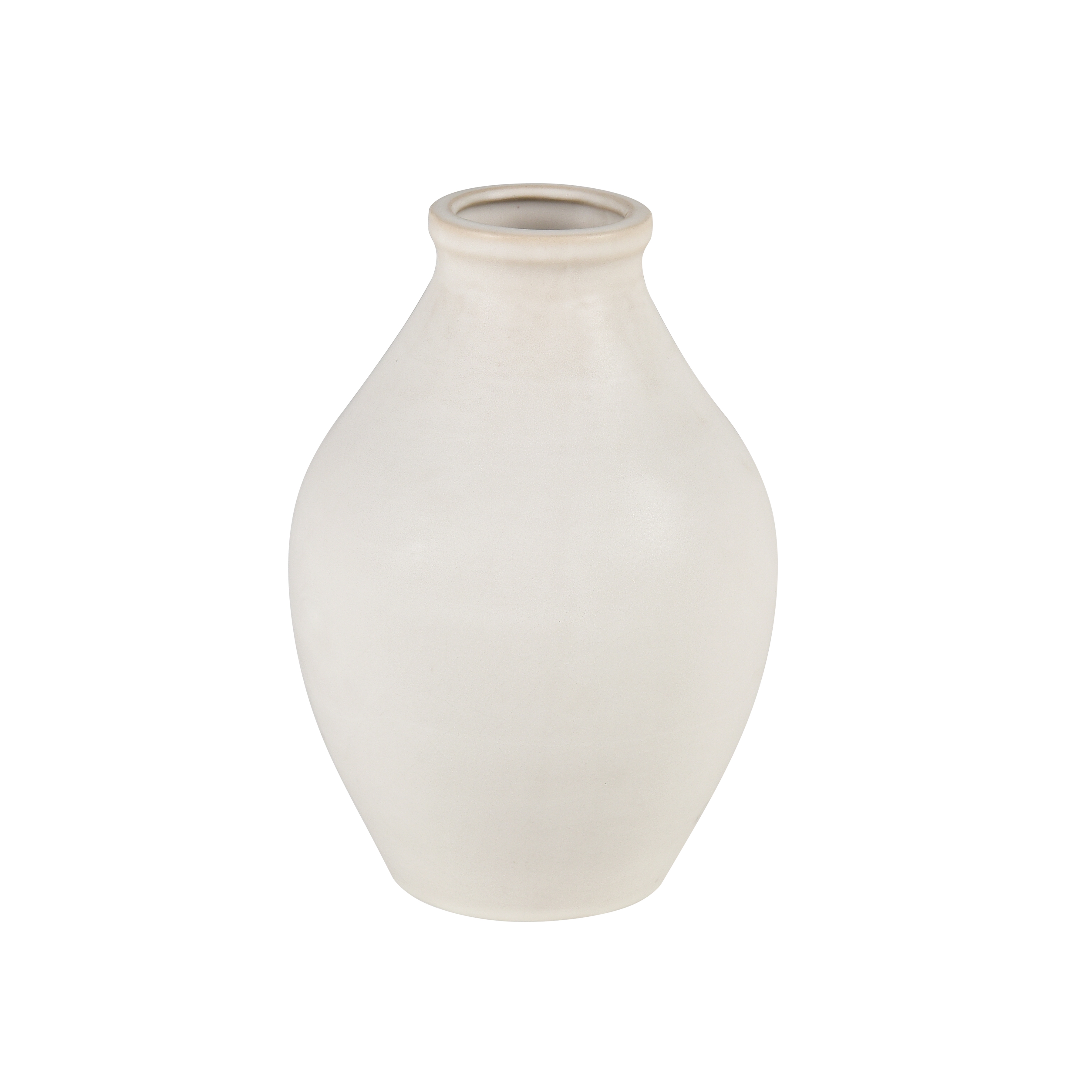 Faye Vase - Small White - Image 0