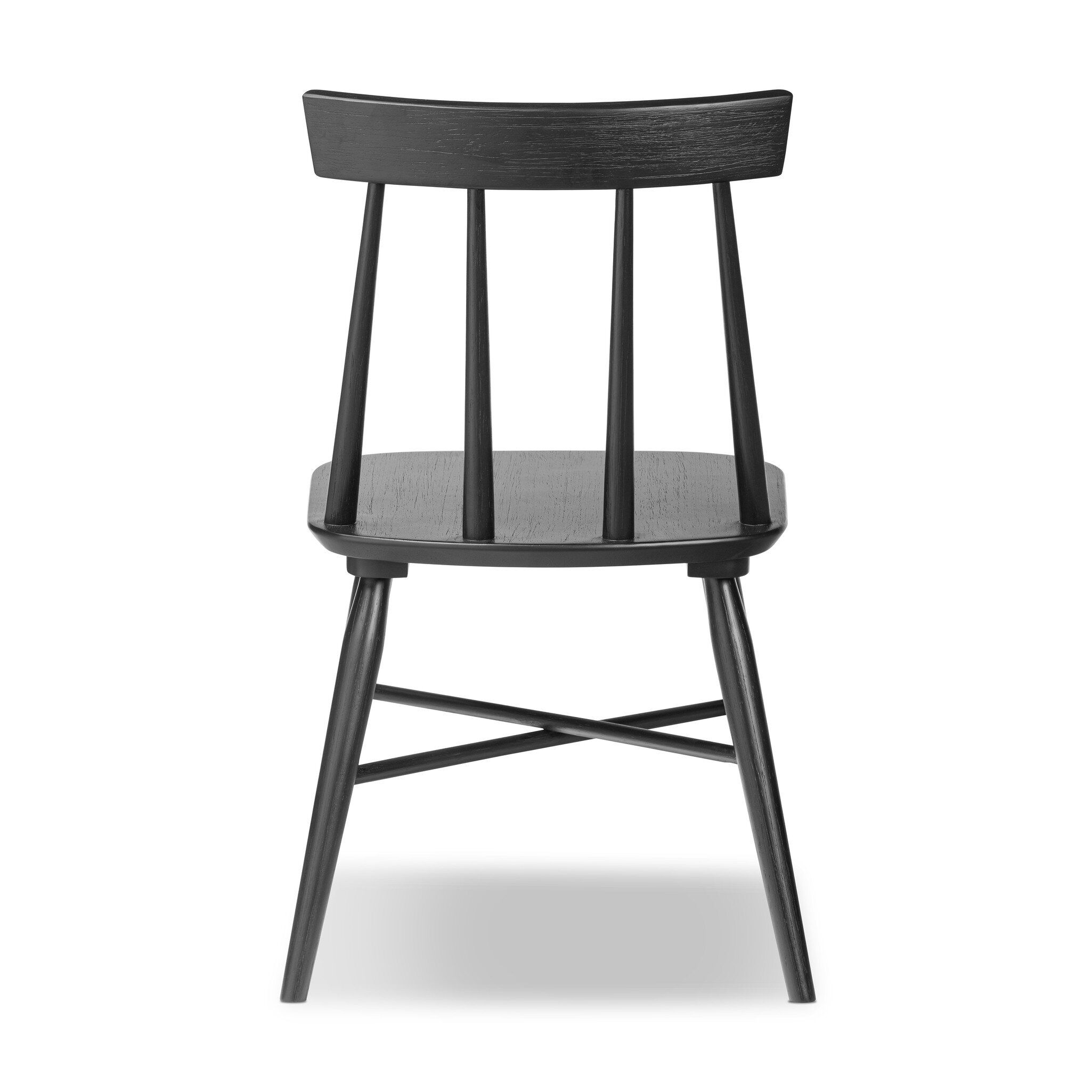 Bromley Dining Chair - Matte Black Parawood - Image 5