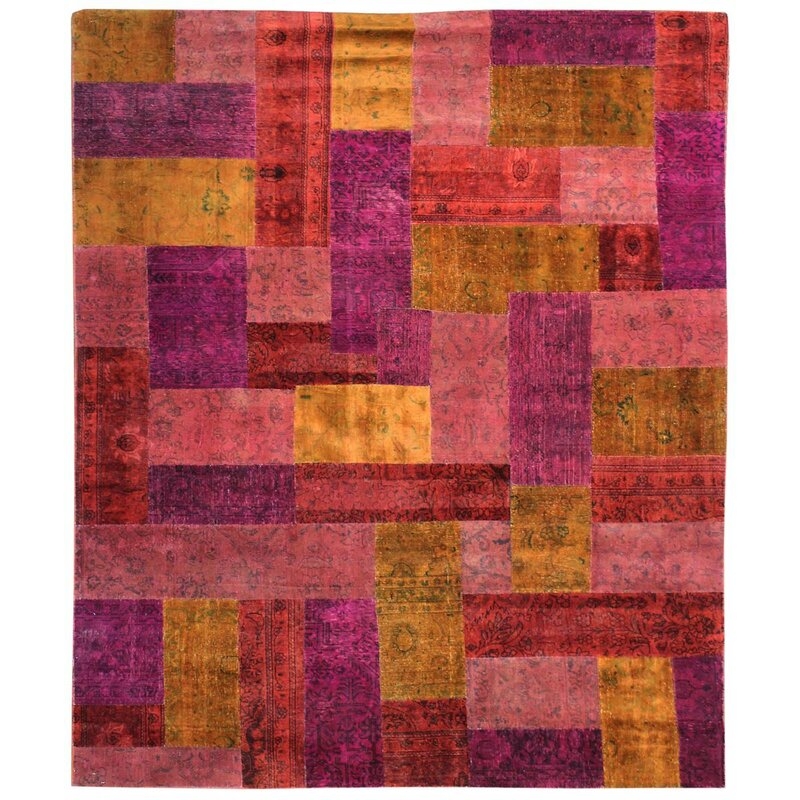Landry & Arcari Rugs and Carpeting One-of-a-Kind 8'1"" x 9'11"" New Age Area Rug in Red/Purple - Image 0