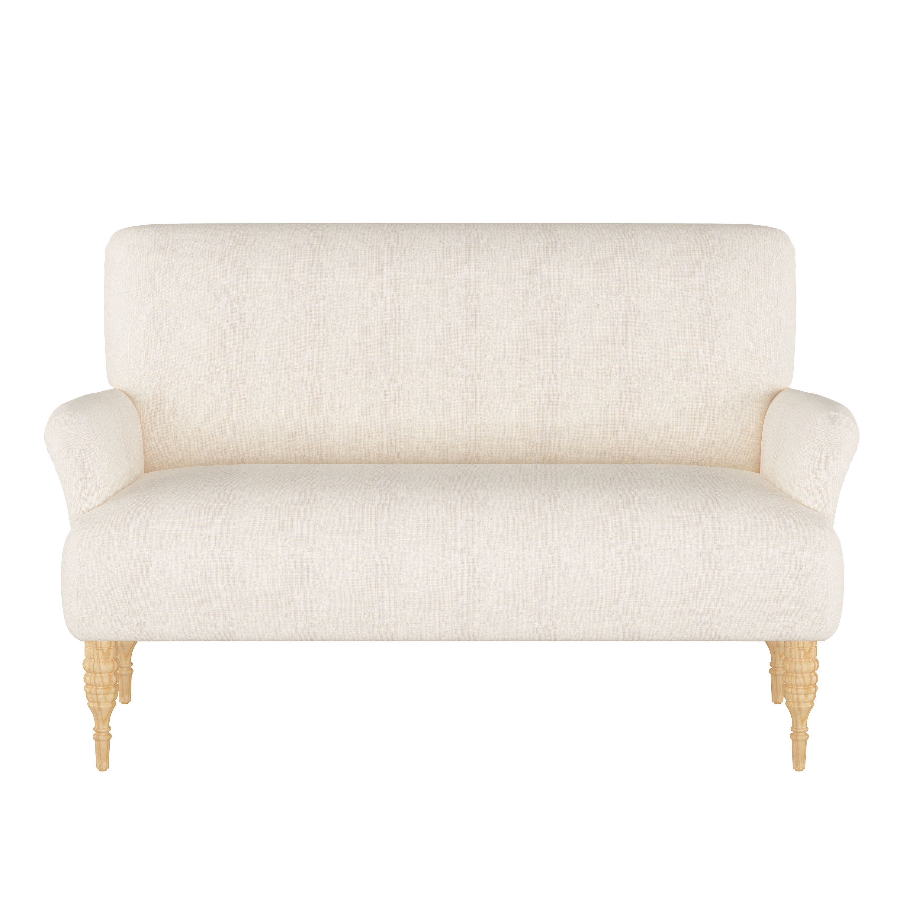Clermont Settee, White - Image 1