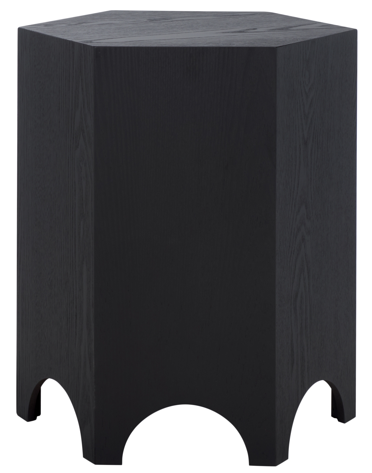 Barahan End Table - Black - Safavieh - Image 0