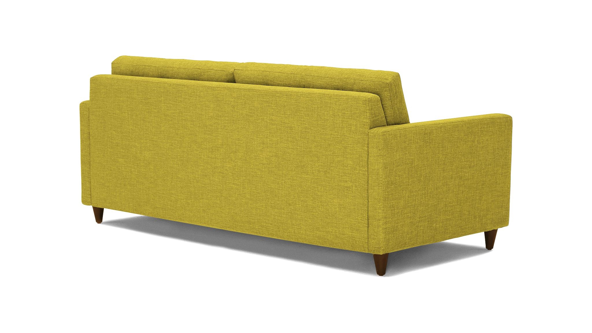 Yellow Eliot Mid Century Modern Sleeper Sofa - Bloke Goldenrod - Mocha - Foam - Image 3