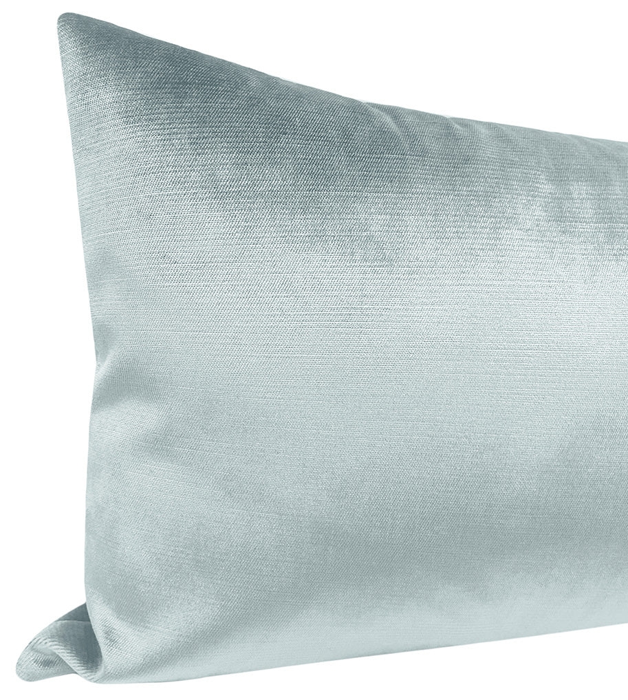 THE XL LUMBAR :: FAUX SILK VELVET // MINERAL - BY THE YARD - Image 3