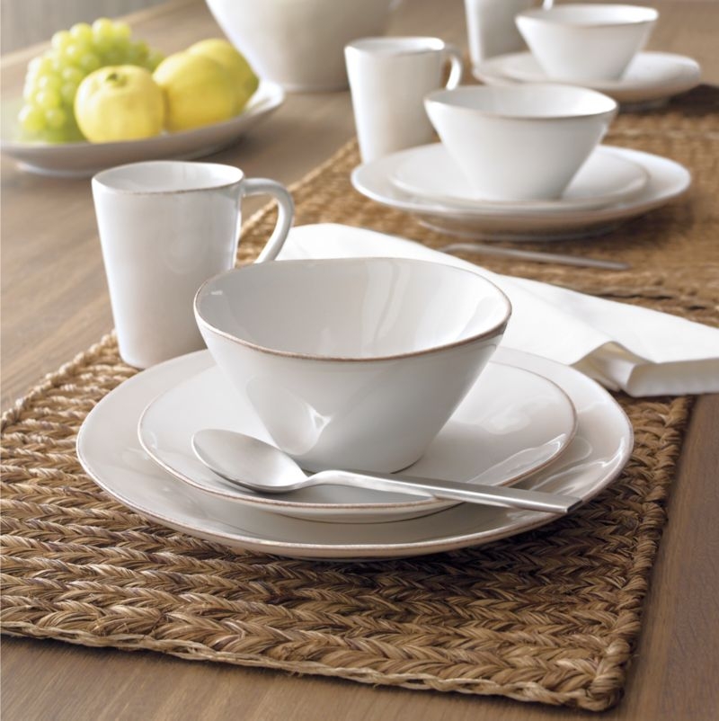 Marin White Cereal Bowls, Set of 8 - Image 9