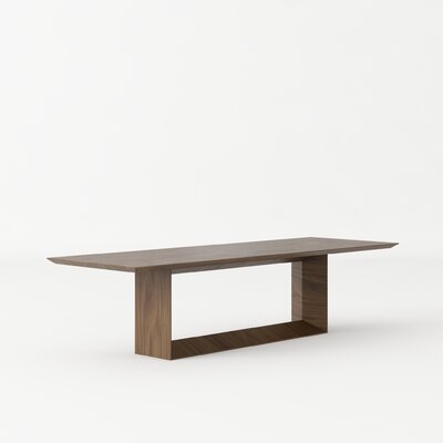 43" Trestle Dining Table - Image 0