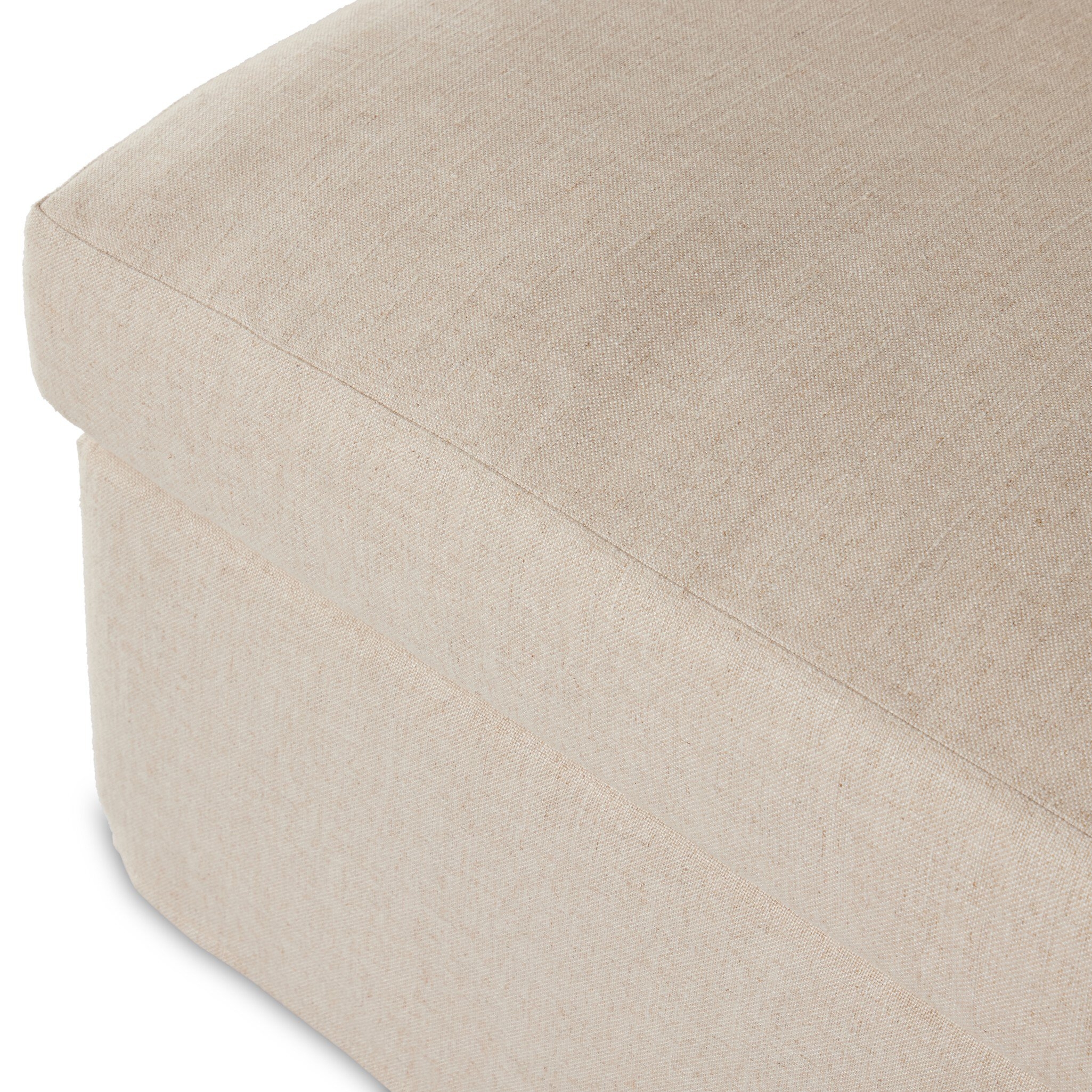 Build Your Own: Delray Slipcover Sectional - Evere Creme - Image 9