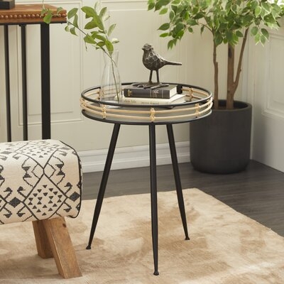 Nicolle Tray Top 3 Legs End Table - Image 0