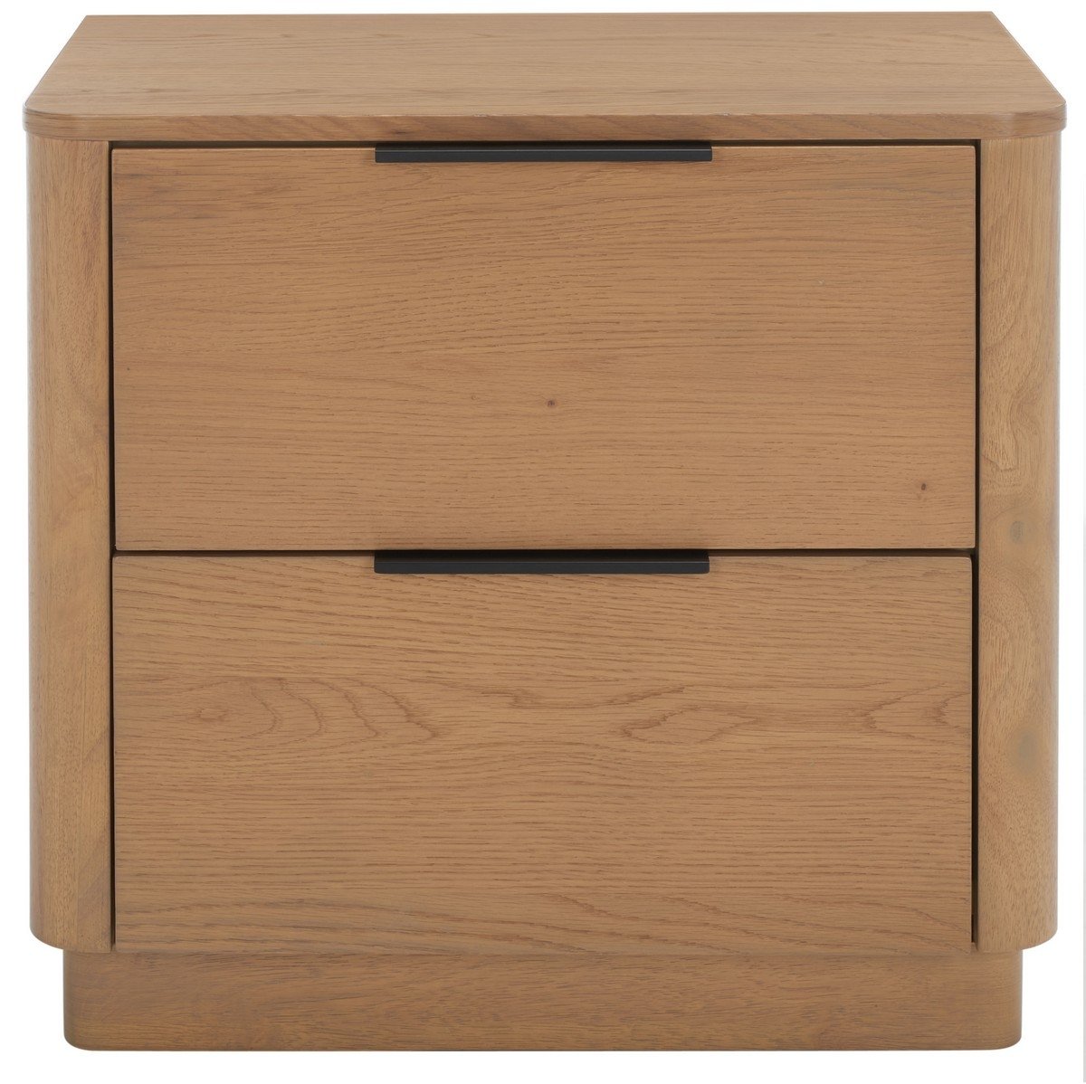 Gabrietta 2 Drawer Wood Nightstand - Natural - Image 0