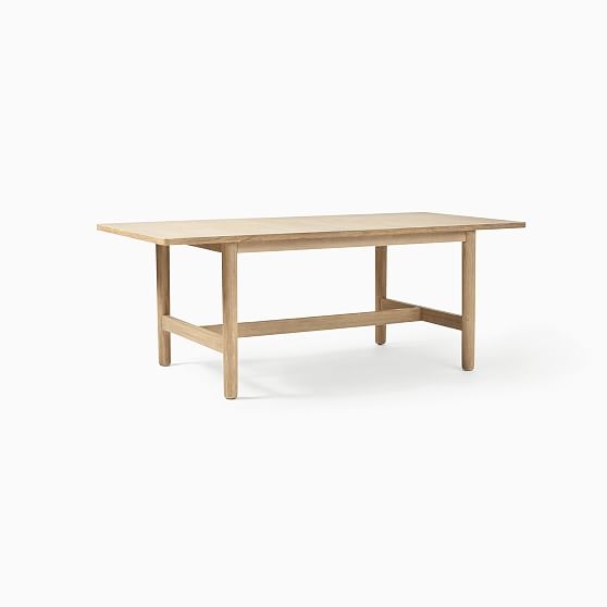 OPEN BOX: Hargrove Expandable Dining Table, 60-80", Dune - Image 0