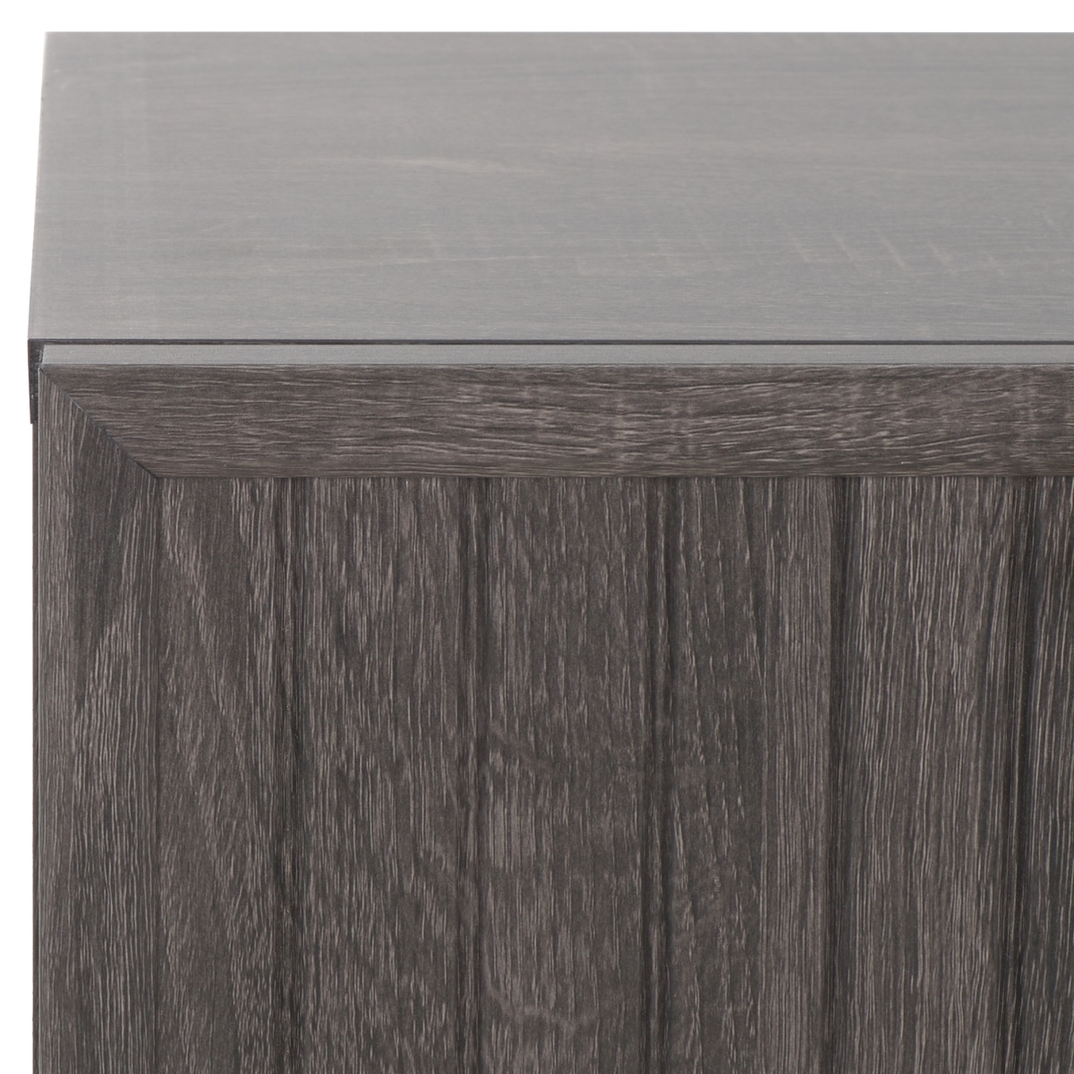 Axelle 1 Drawer Nightstand - Distressed Black / Gold - Safavieh - Image 2