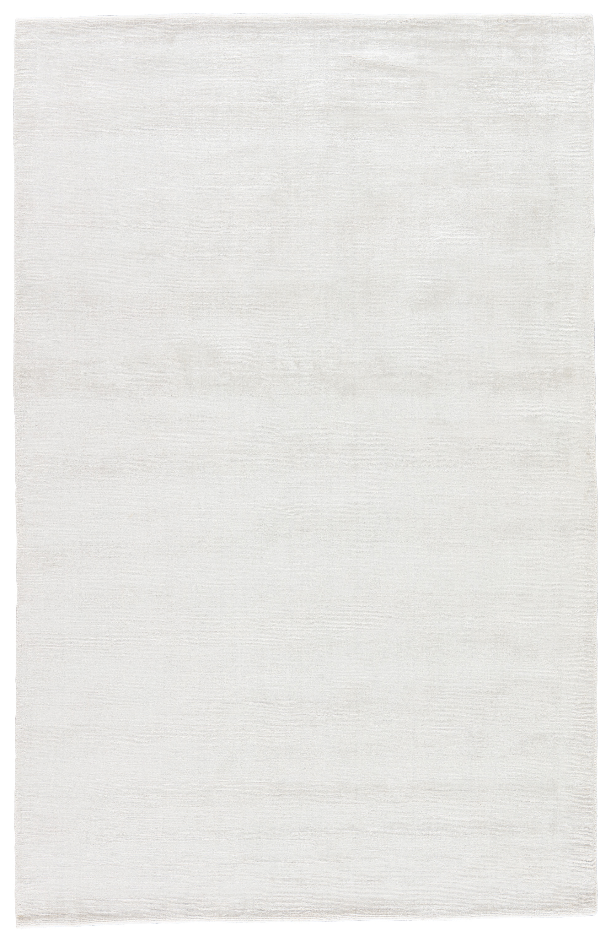 Yasmin Handmade Solid White Area Rug (5' X 8') - Image 0