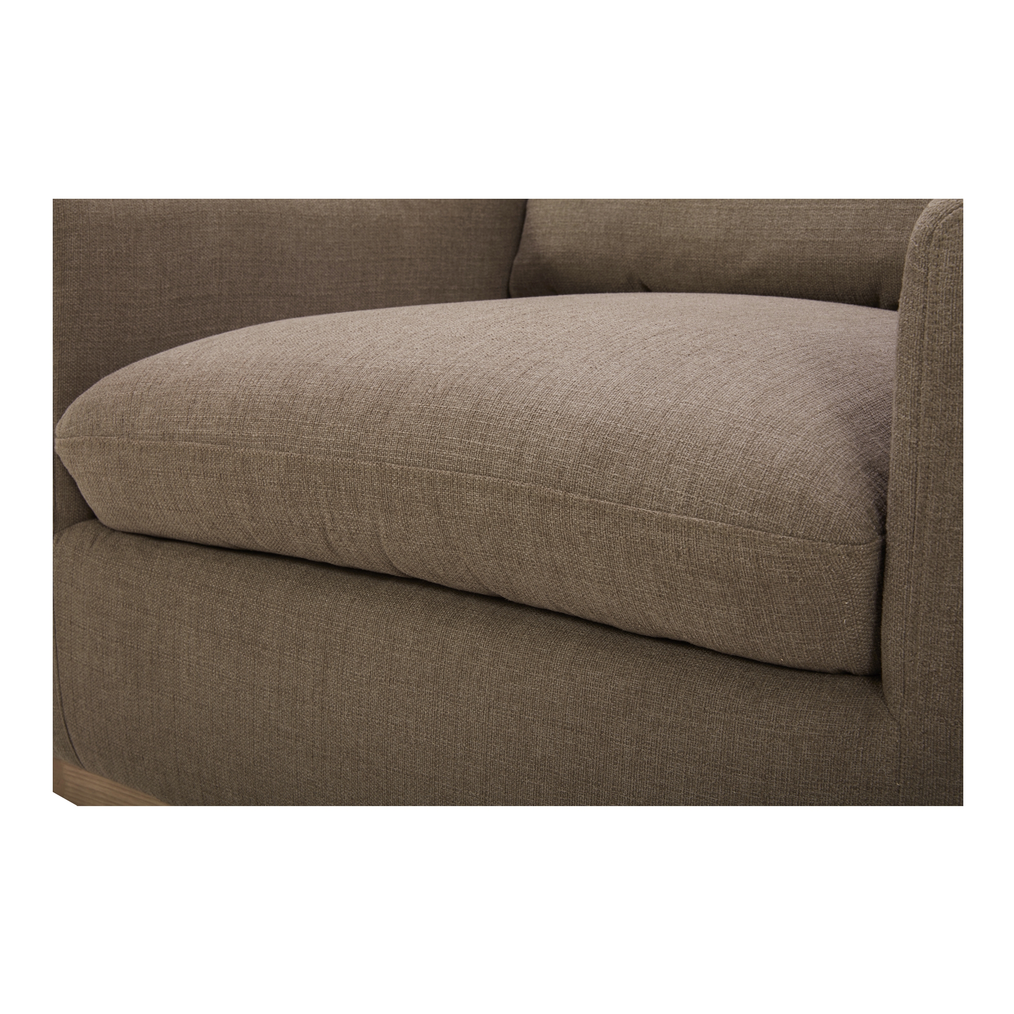 Linden Swivel Chair Soft Taupe - Image 6