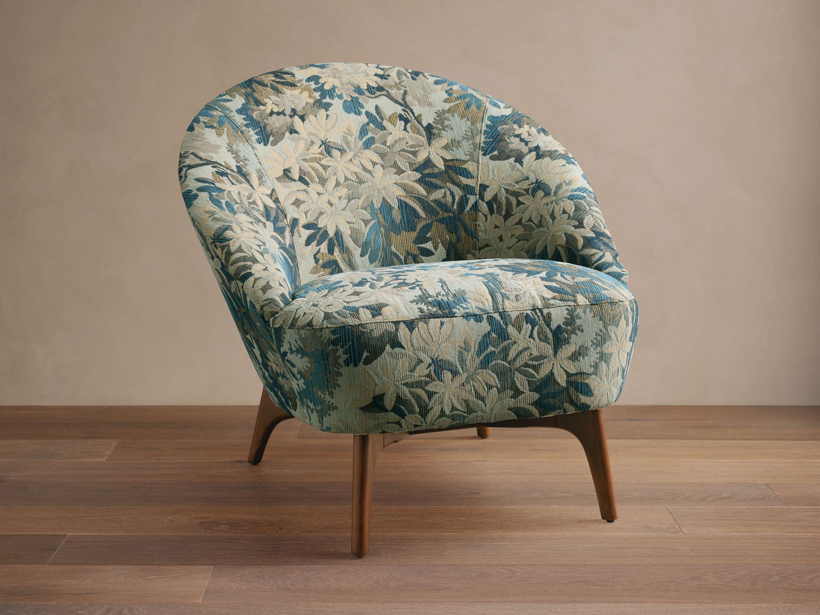 Elodie Chair in Upholstered Sagamond Indigo - Image 0
