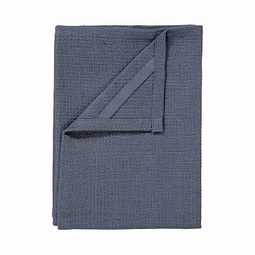 Grid Tea Towels, 2-Pack, Gunmetal - Image 0