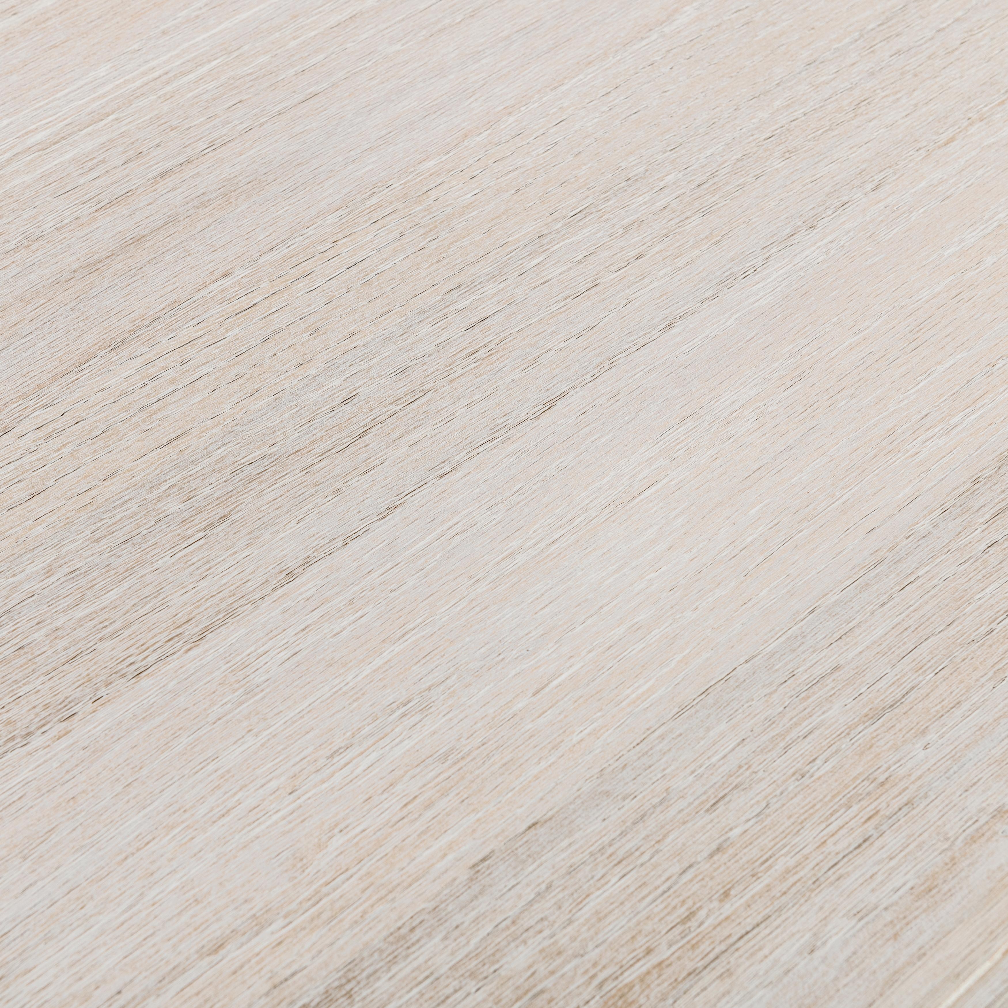 Bradley Oak Wood 2Dr Cabinet White Wash - Image 11