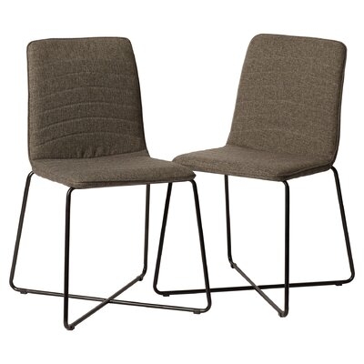 Inglesbatch Upholstered Side Chair in Gray (Set of 2) - Image 0
