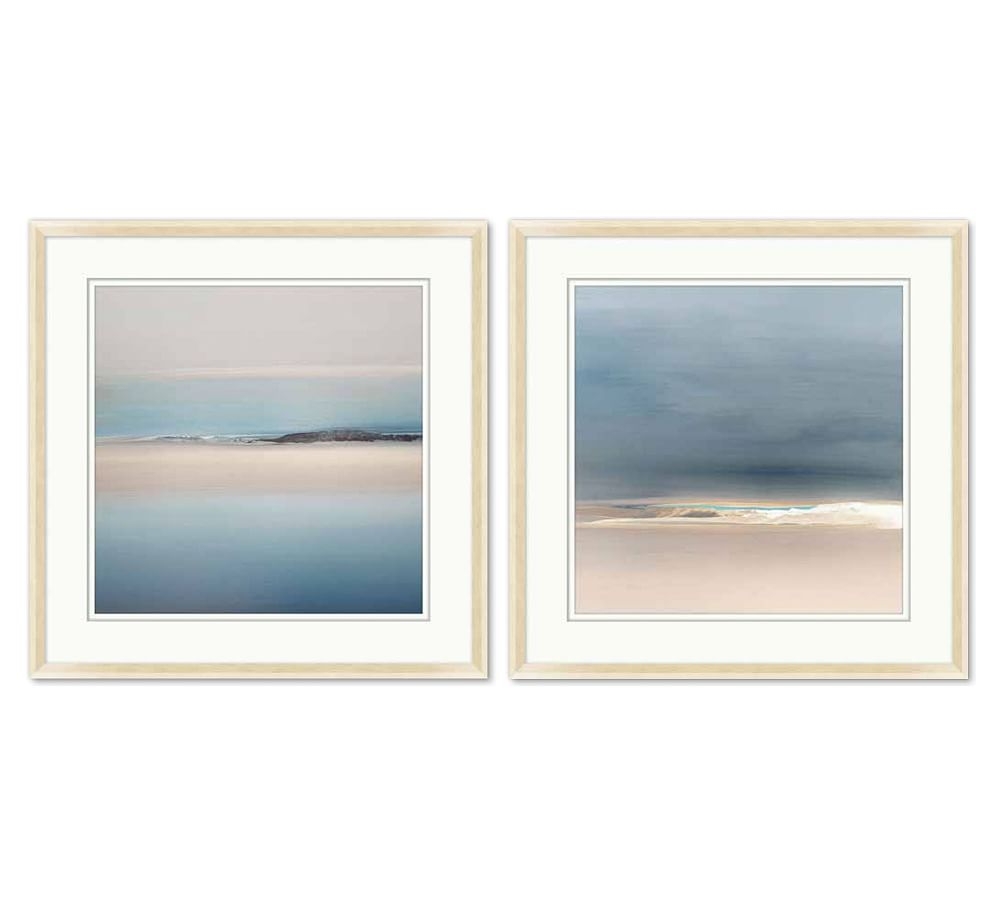 Shore Meditation Framed Matted Prints, Set of 2 - Image 0