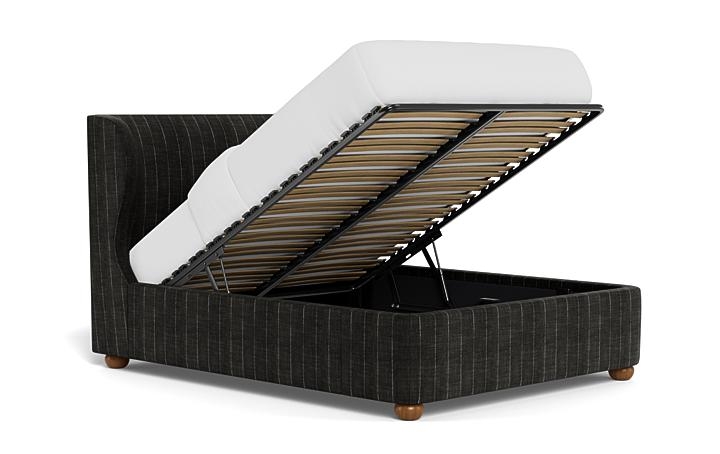 Maxwell Upholstered Bed with Storage Option - Image 1