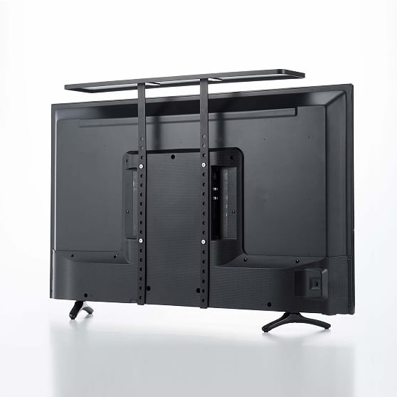 Yamazaki Smart VESA-Compliant TV Shelf, Black - Image 1