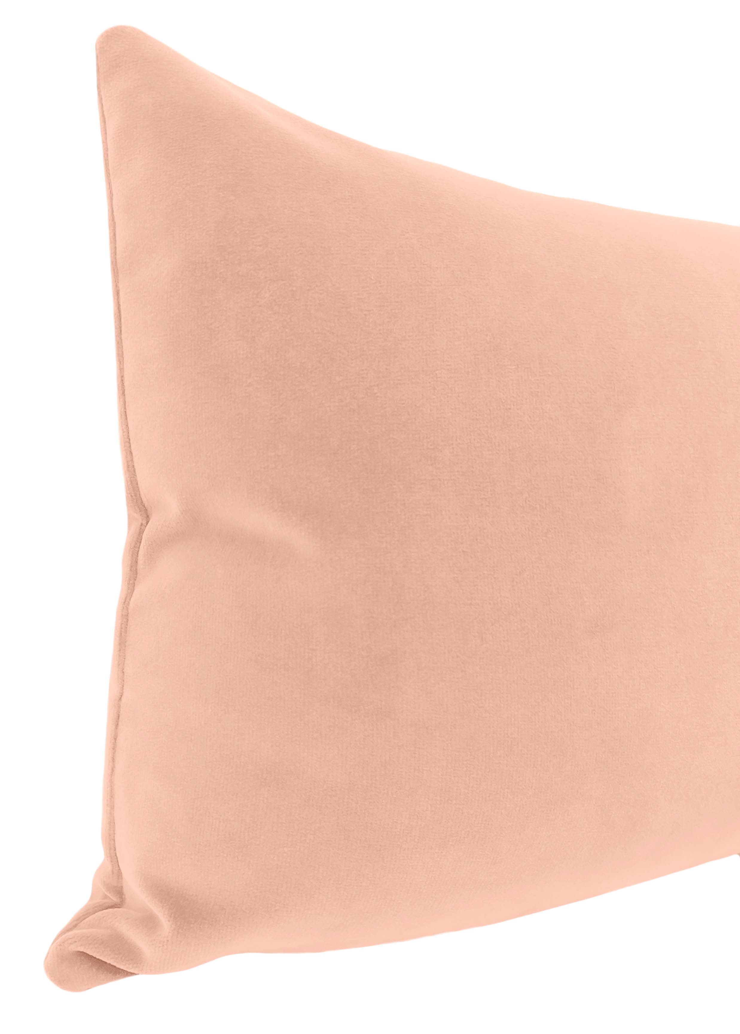 THE XL LUMBAR :: SIGNATURE VELVET // BLUSH - 14" X 48" - Image 4