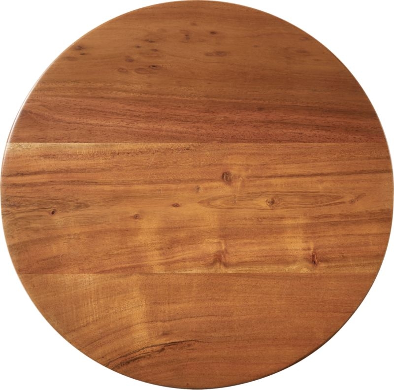 Trill Round Wood Side Table - Image 1