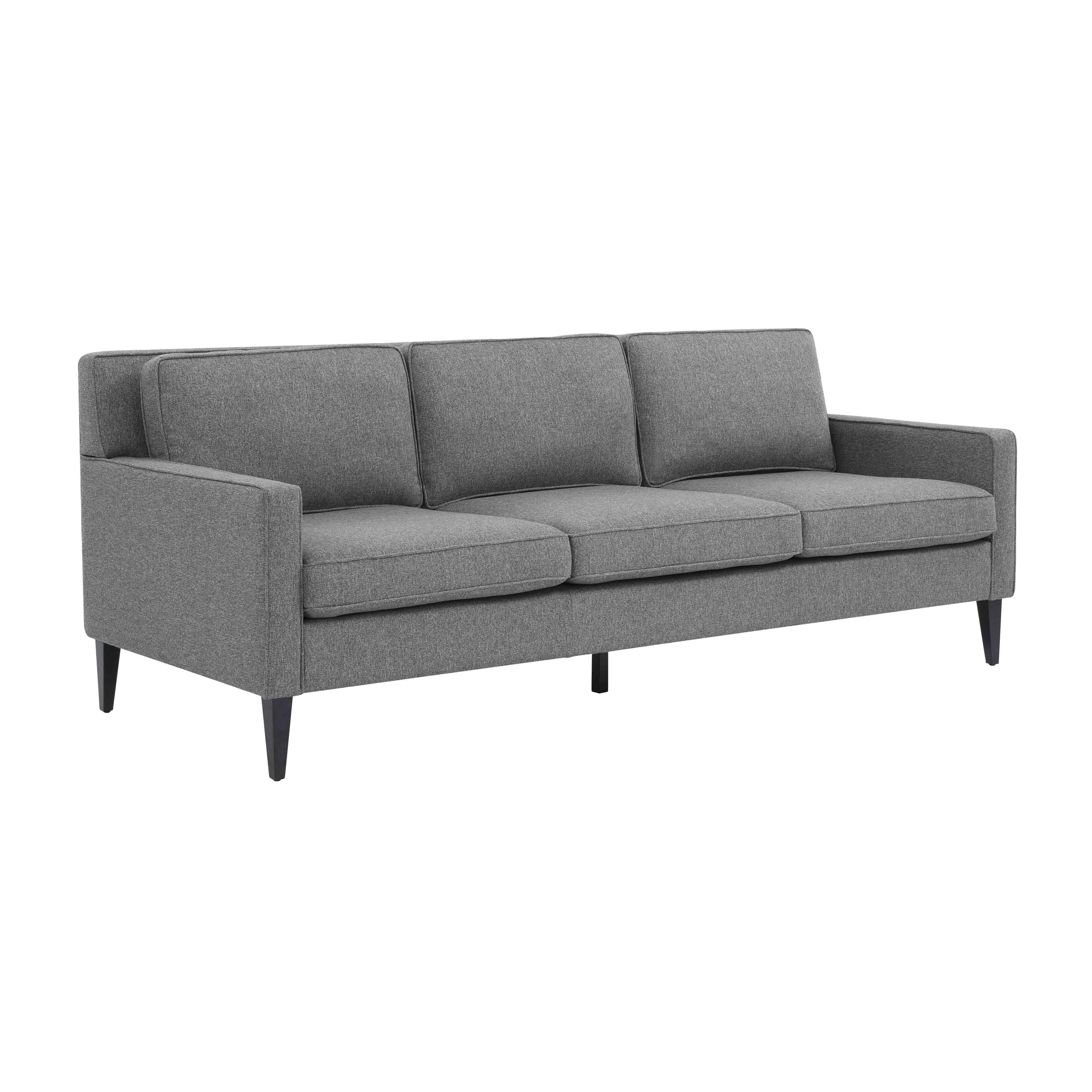 Alivia Gray Sofa - Image 1