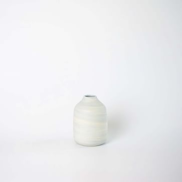 Bud Vase Porcelain Marbled Blush Small - Image 2