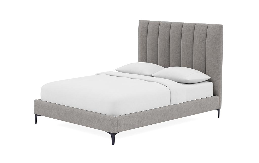 Lowen Upholstered Bed with Tufting Option - Image 2