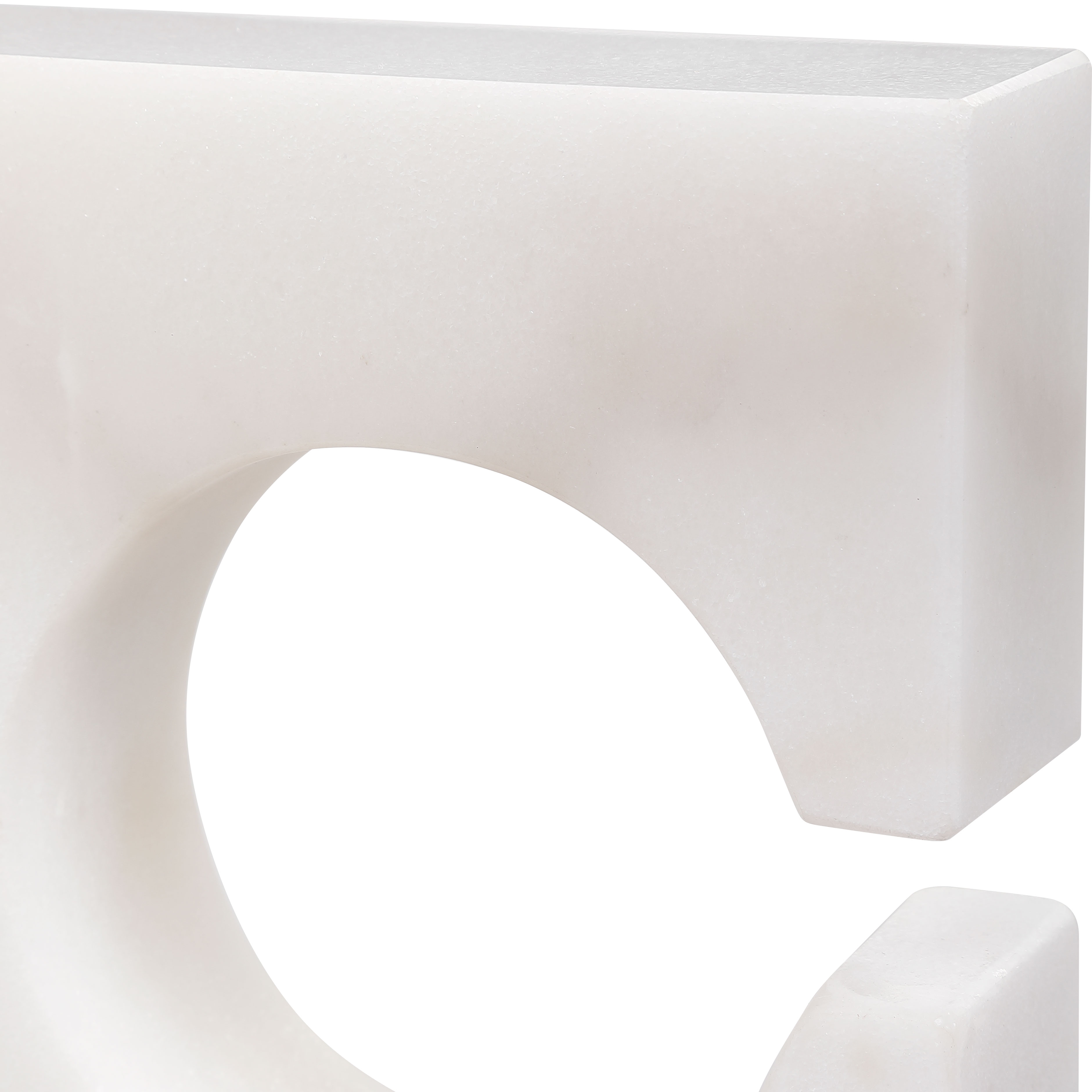 Clarin White & Gray Bookends, S/2 - Image 2