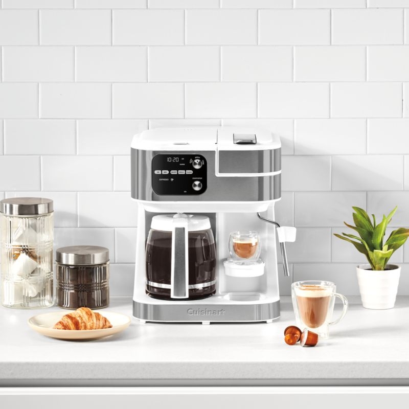 Cuisinart ® Coffee Center ® Barista Bar 4-In-1 White Coffee Maker - Image 2