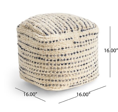 Wynsum Tufted Pouf - Image 5