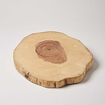 Ash Wood Slice, Crafted from New England, White - Image 2