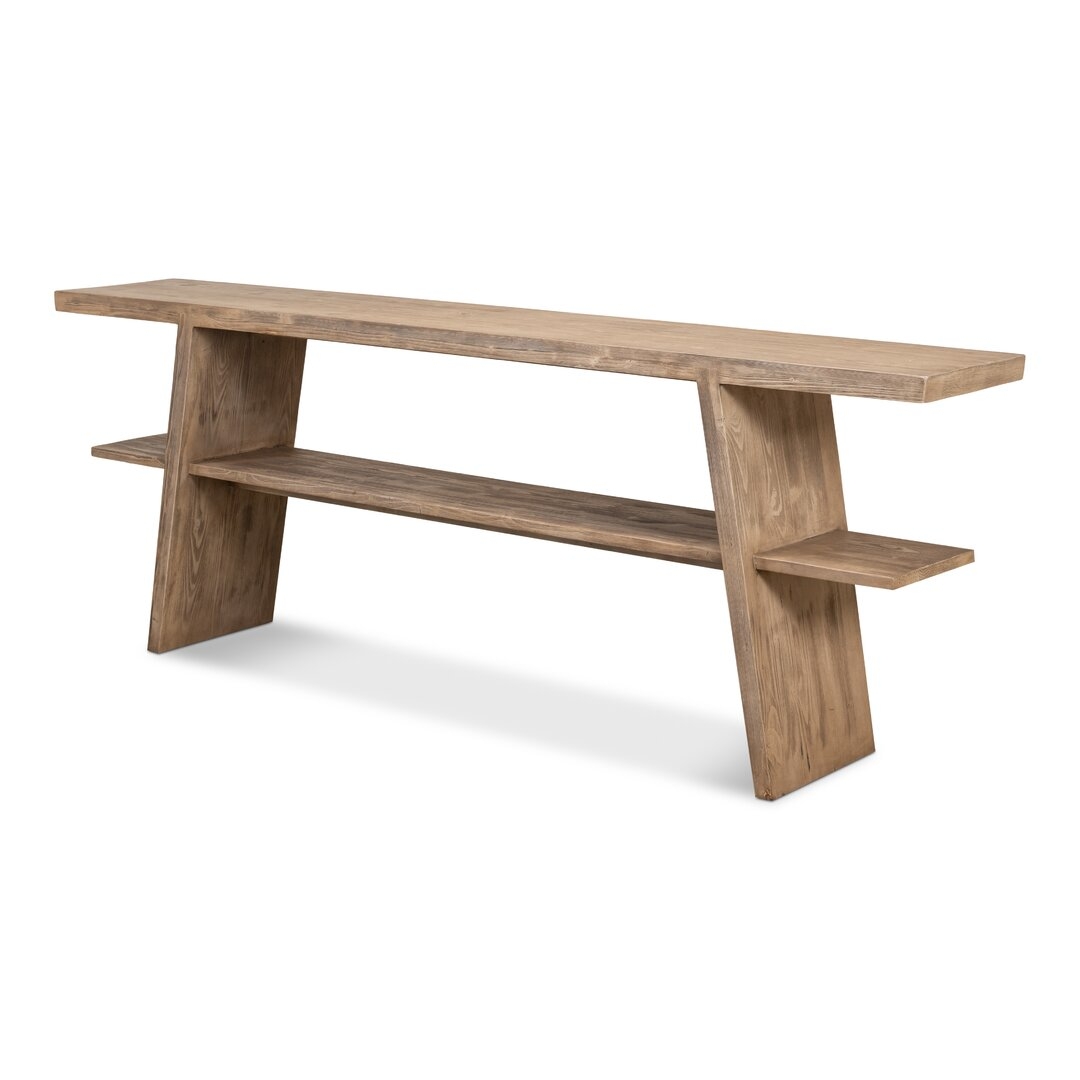 Sarreid Ltd Bodega Vineyards 90"" Solid Wood Console Table - Image 0
