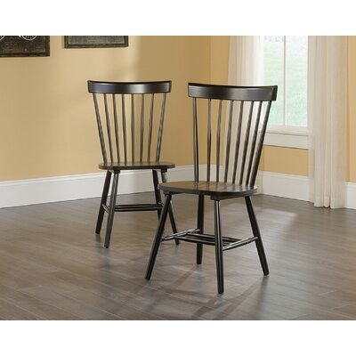 Catabay Slat Back Side Chair in Black (Set of 2),RESTOCK in May 4, 2022 - Image 0