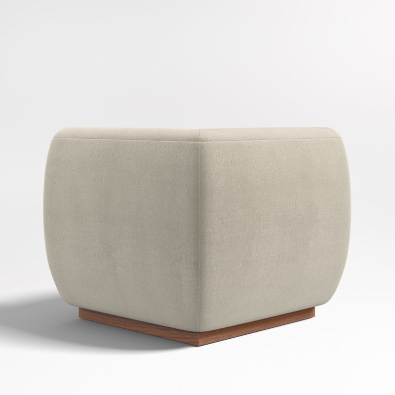 Leandro Tan Brown Square Corner Dining Banquette Chair - Image 3