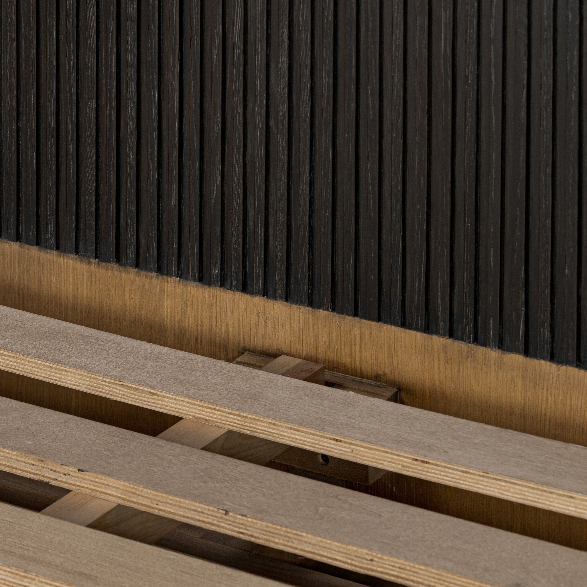 Fletcher Bed - Distressed Black Oak - Image 8