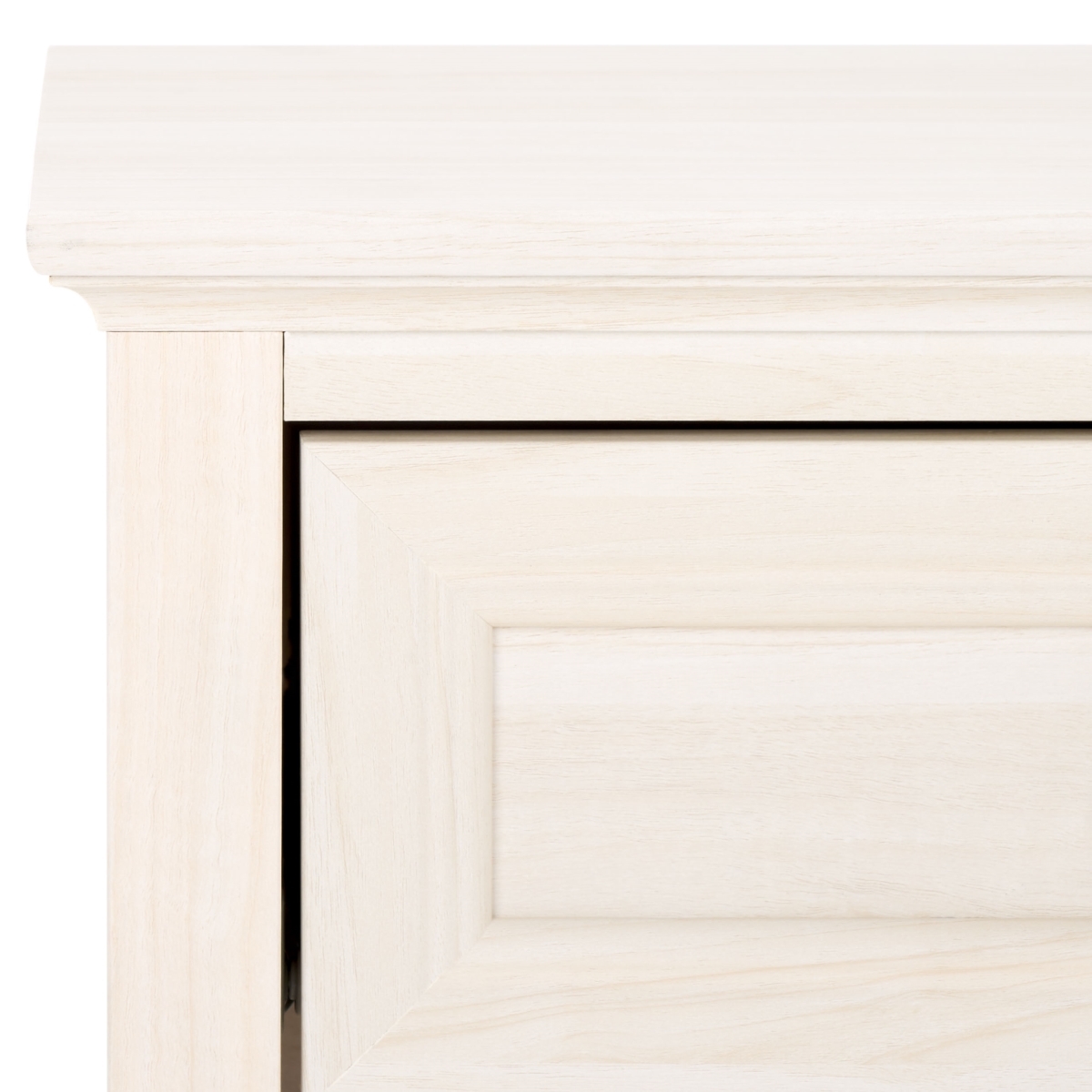 Sondra 2 Drawer Nightstand - Bleached White / Gold - Safavieh - Image 2