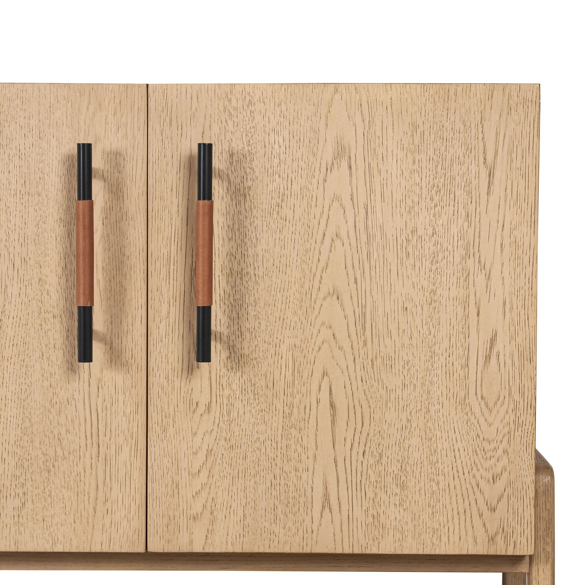 Rosedale Media Console - Yucca Oak Veneer - Image 5