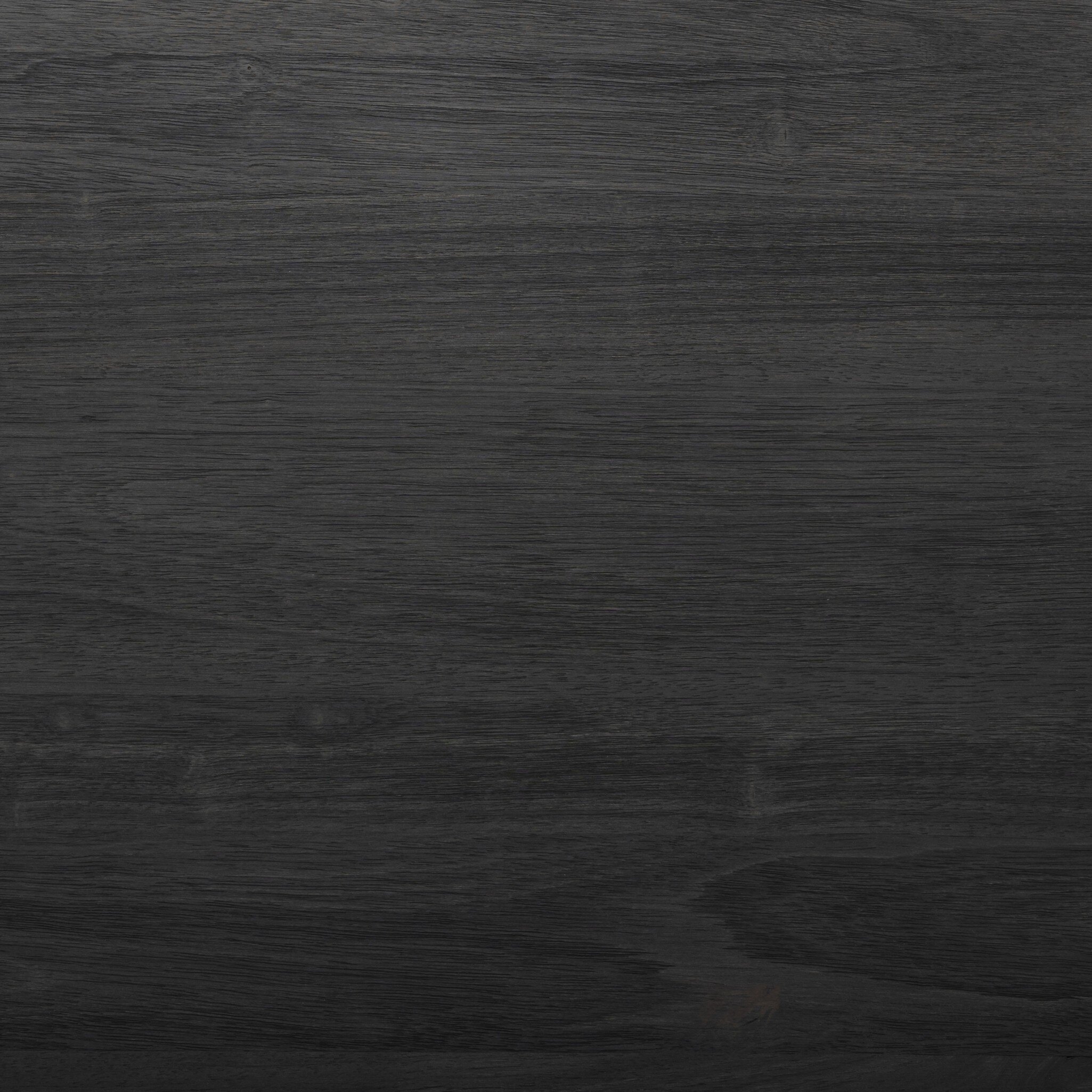 Mesa Round Coffee Table - Ebony Parawood - Image 4