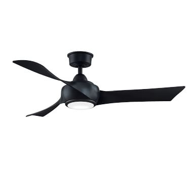 Wrap 72" Indoor/Outdoor Ceiling Fan With Led Light Kit, Black With Black Blades - Image 4