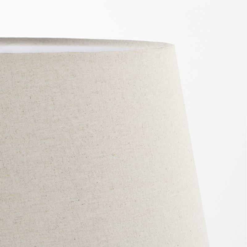 Esme Table Lamp with White Taper Shade - Image 3