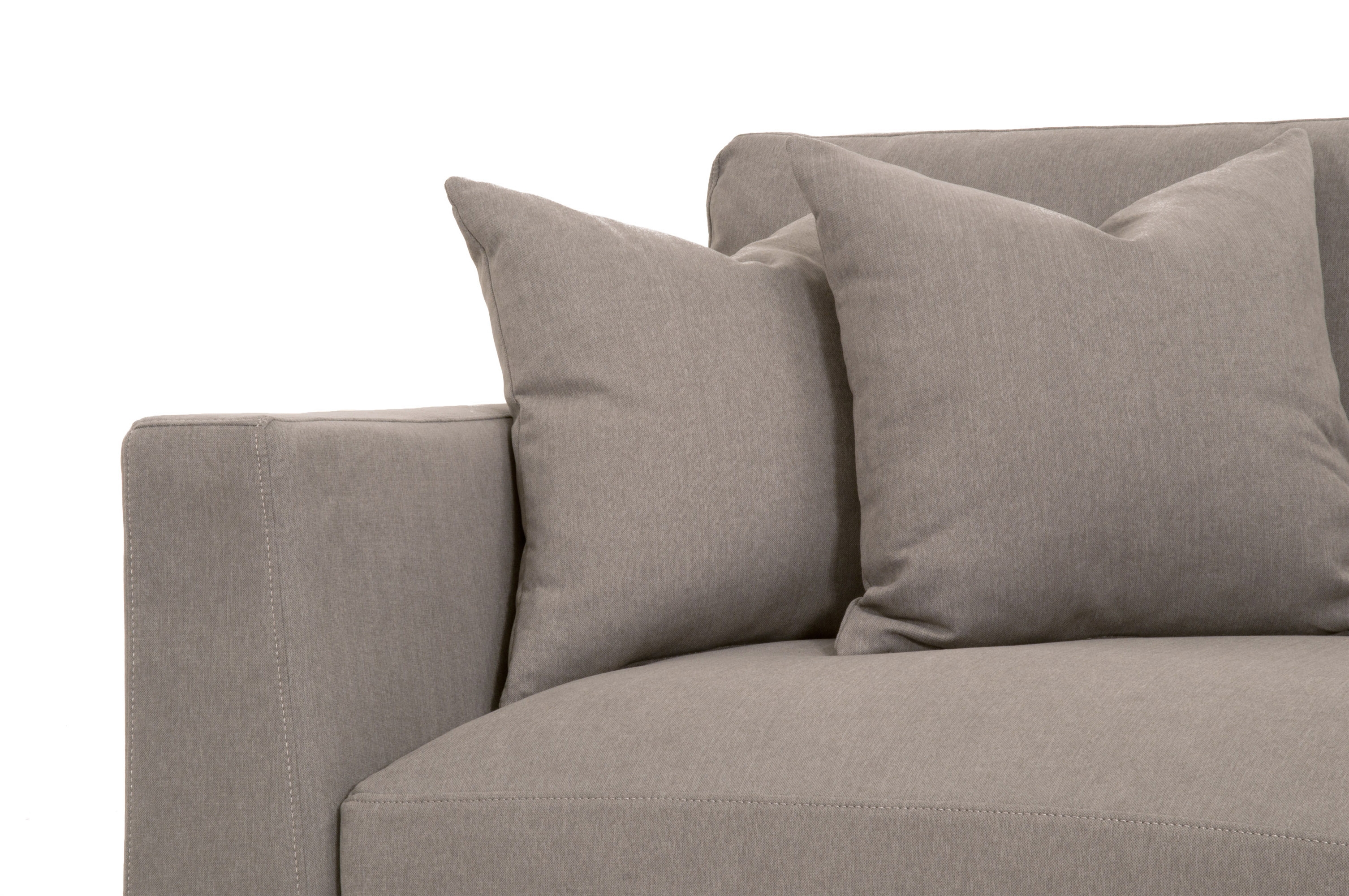 Hayden Modular Taper 2-Seat Left Arm Sofa, LiveSmart Peyton-Slate, Natural Gray Oak - Image 8