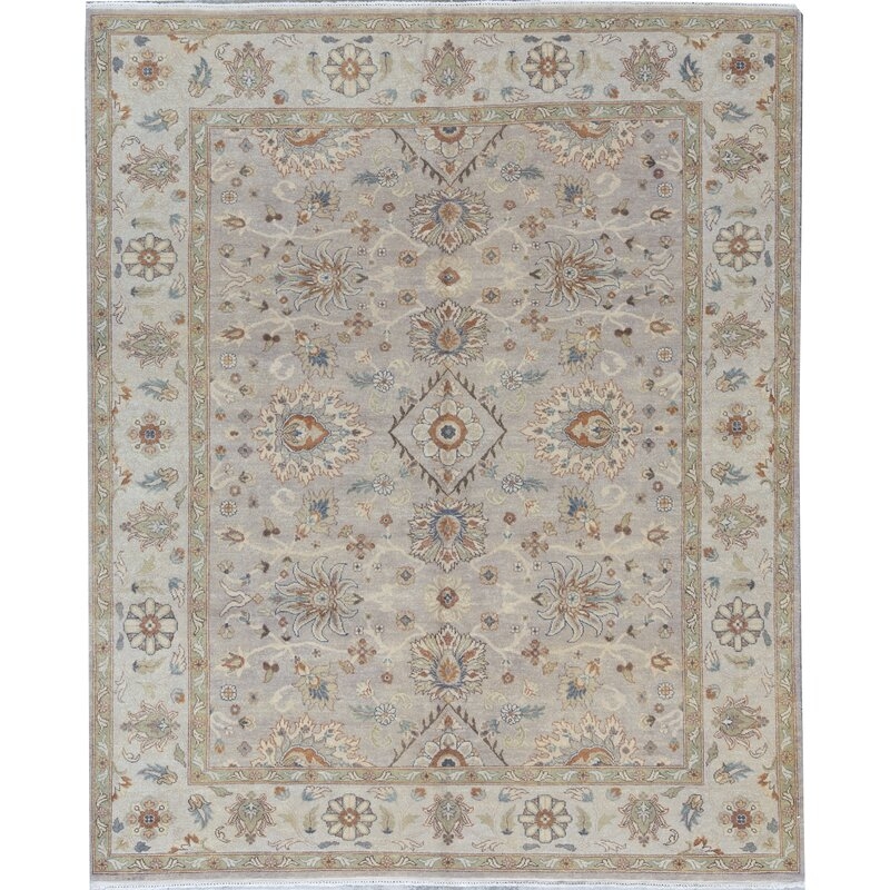 Bokara Rug Co., Inc. Hand-Knotted High-Quality Camel and Ivory Area Rug - Image 0