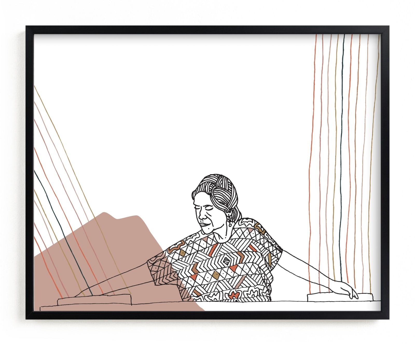 Woven Women II Limited Edition Fine Art Print 2 - Image 0